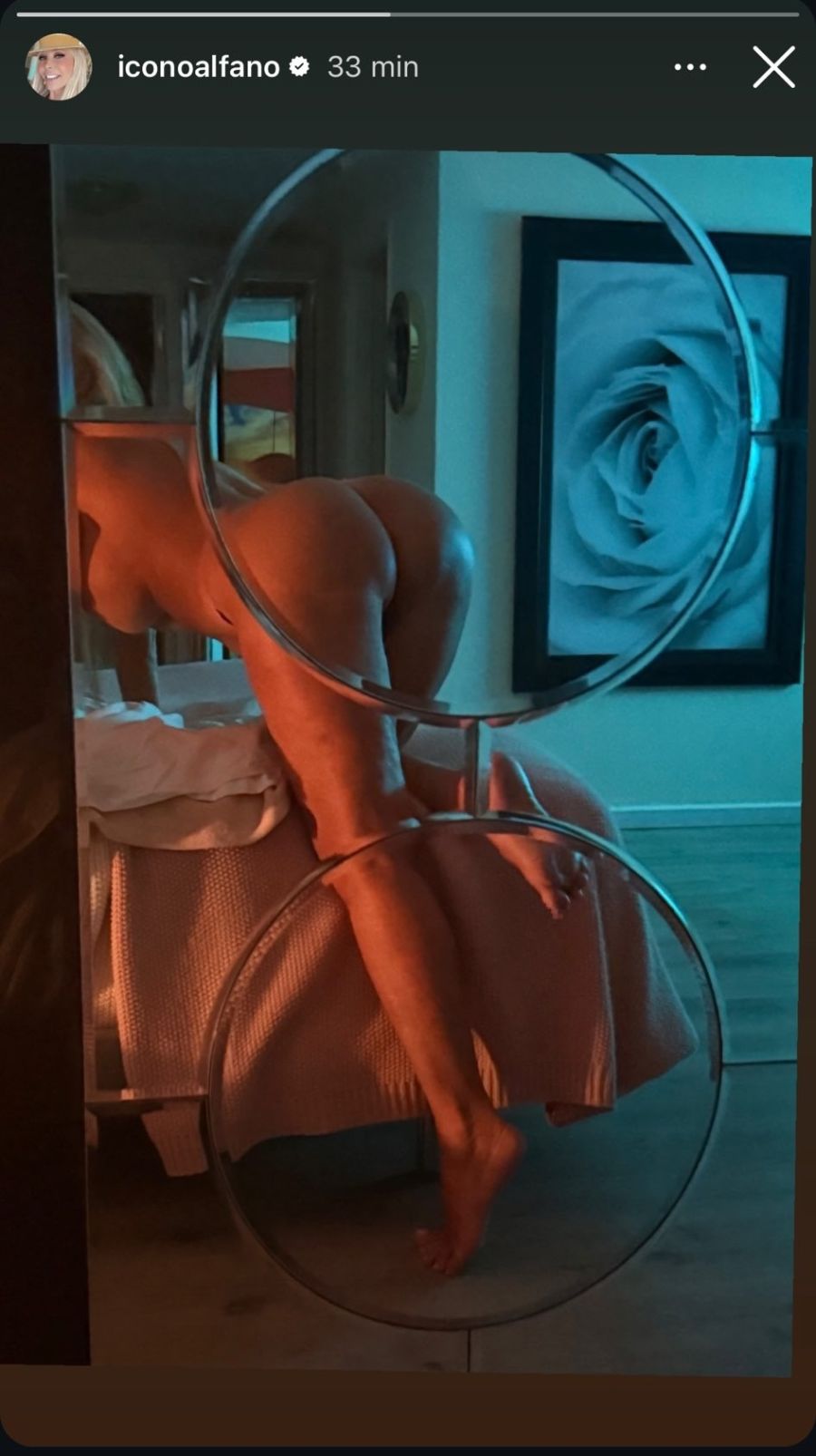 Foto sin censura de Graciela Alfano