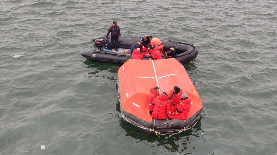 La Armada Argentina realizó un simulacro de búsqueda y rescate de submarinos