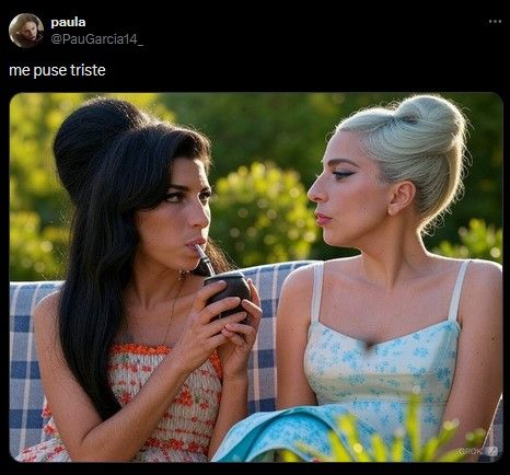 Amy Winehouse con Lady Gaga