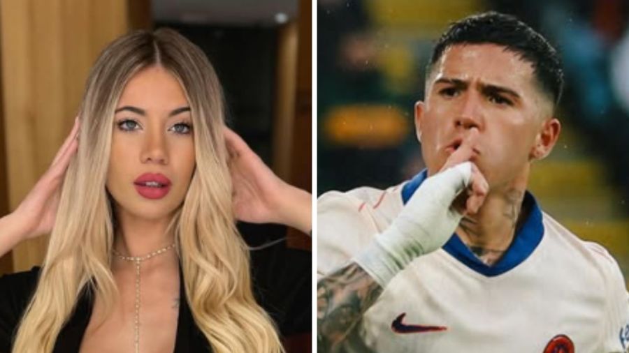 Candelaria Arizaga y Enzo Fernández