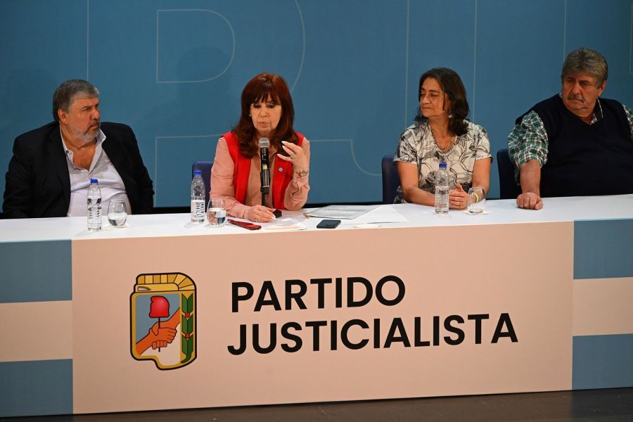 Cristina Fernández de Kirchner is declared the new leader of the Partido Justicialista.