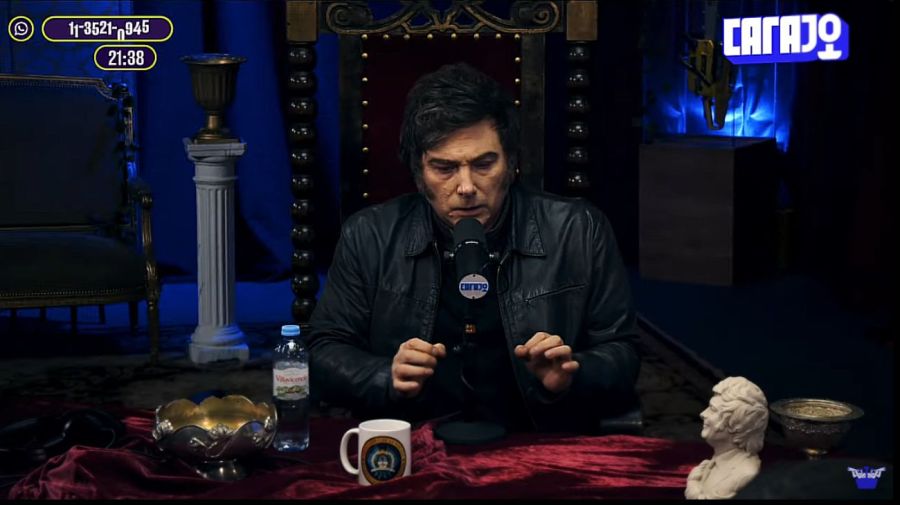 Javier Milei en La Misa