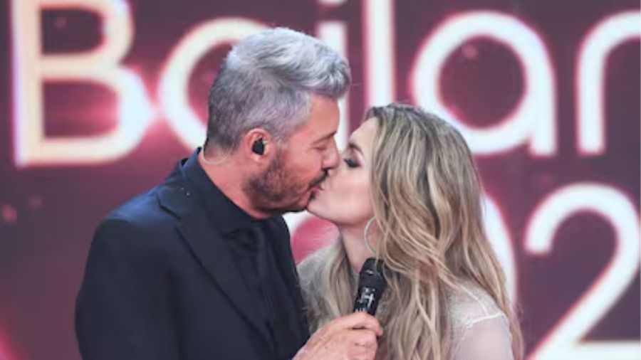 Marcelo Tinelli y su pareja, Milett Figueroa