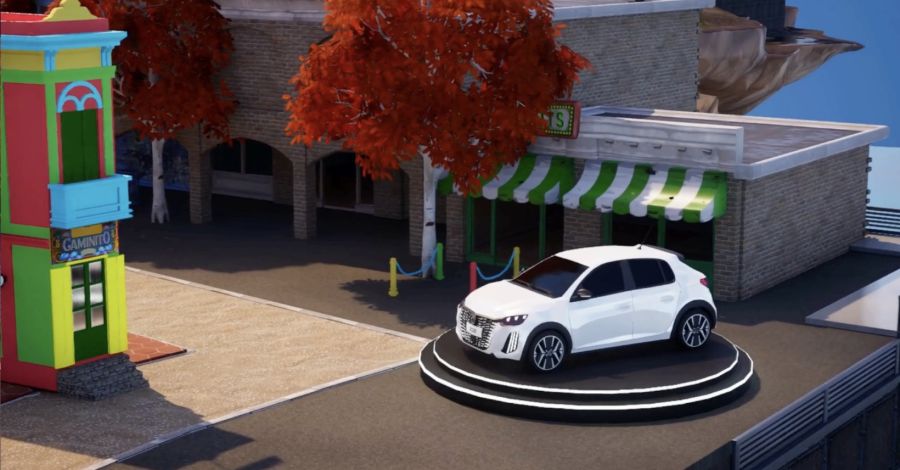 Peugeot 208 y Fortnite