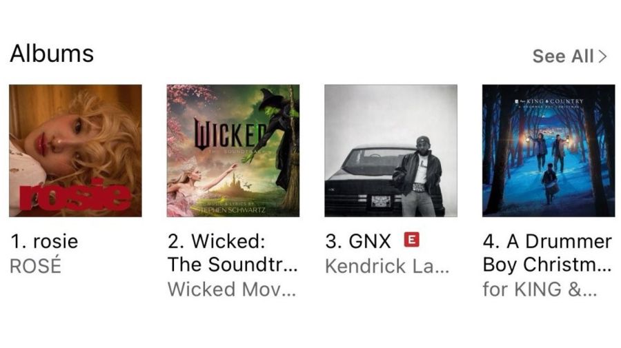 Rosie de Rosé alcanzó el 1 en Apple Music