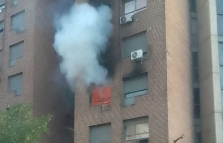 INCENDIO EN NUEVA CÓRDOBA.
