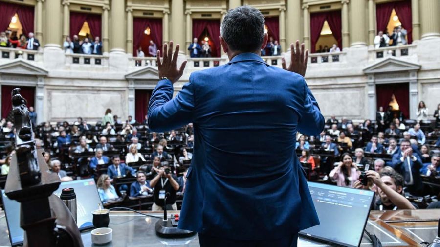 Martín Menem, reelegido en Diputados.