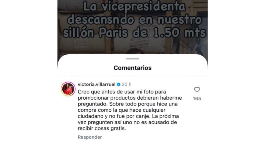 Victoria Villarruel cruzó a Carla 