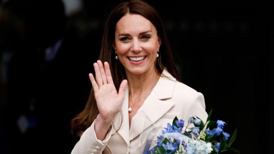 Kate Middleton cuando se fue con su familia de vacaciones