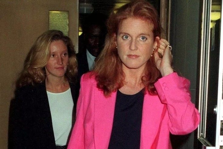 Sarah Ferguson con Jane Andrews 