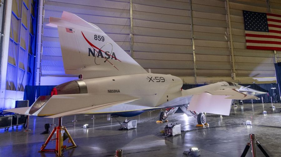 X-59 el avión supersónico de la NASA