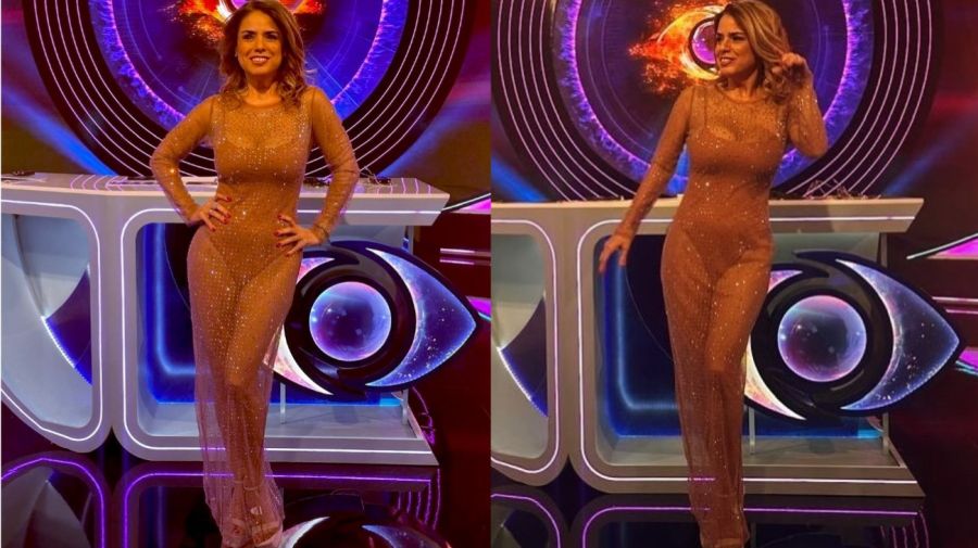 El osado vestido de Marina Calabró