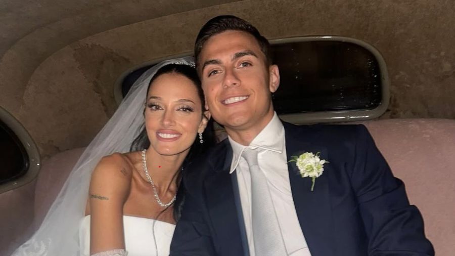 El video inédito de la boda de Oriana Sabatini y Paulo Dybala