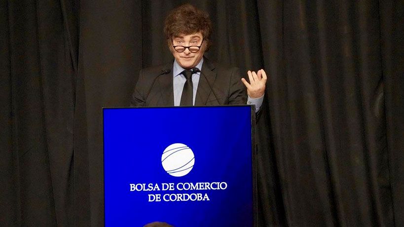 Javier Milei - Bolsa de Comercio Córdoba