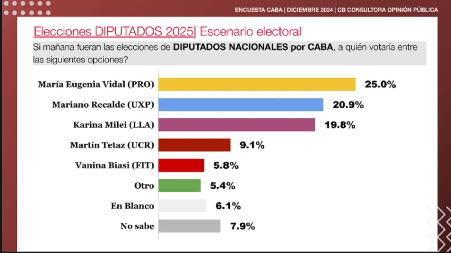 Encuesta CABA Diputados y Senadores