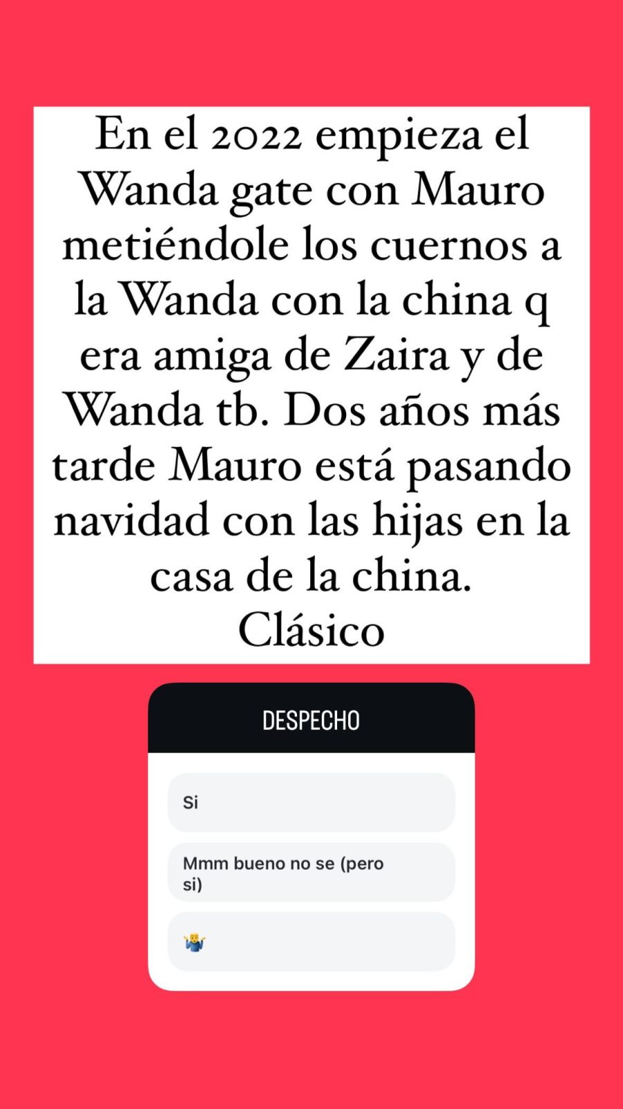 Las pruebas de que las hijas de Wanda Nara pasaron Navidad con la China Suárez