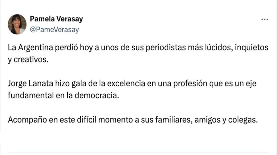 Patricia Bullrich, Mauricio Macri, Alfredo Cornejo, Maxi Ferraro, Pamela Verasay y Elisa Lilita Carrió Tweet 20241230