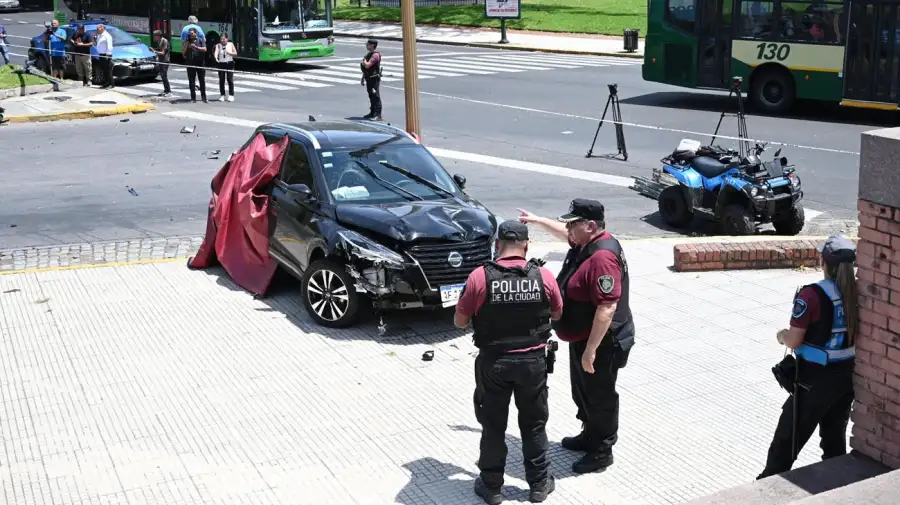 Accidente en Recoleta