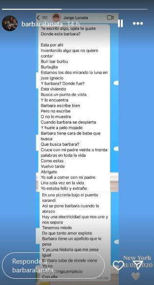 El desgarrador mensaje de despedida de Barbara Lanata a su papá, Jorge Lanata 