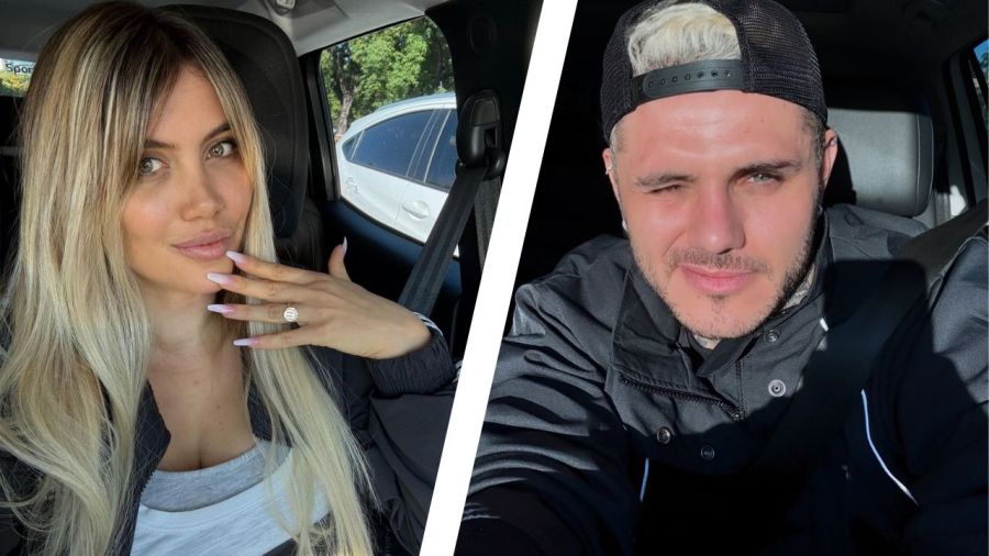 Wanda Nara y Mauro Icardi