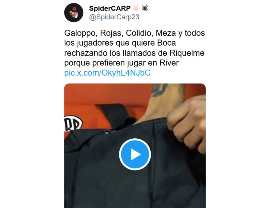 Algunos de los memes por el rechazo de Galoppo a Boca y su llegada a River.