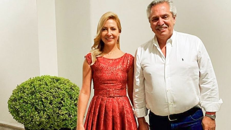 Alberto Fernández y Fabiola Yañez