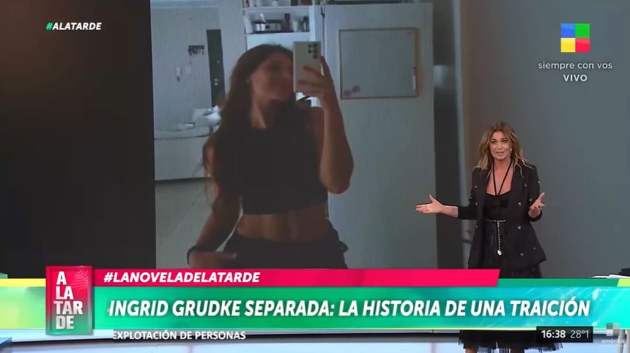 Andrea, la sobrina política de Ingrid Grudke