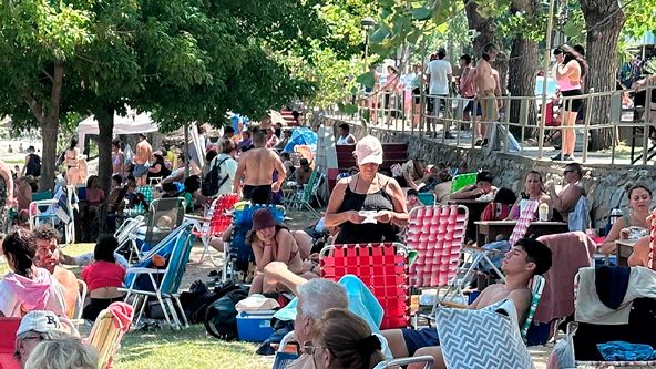 Balneario en las sierras de Córdoba