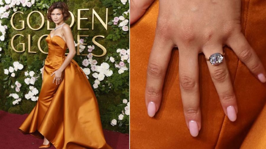 El anillo de compromiso de Zendaya