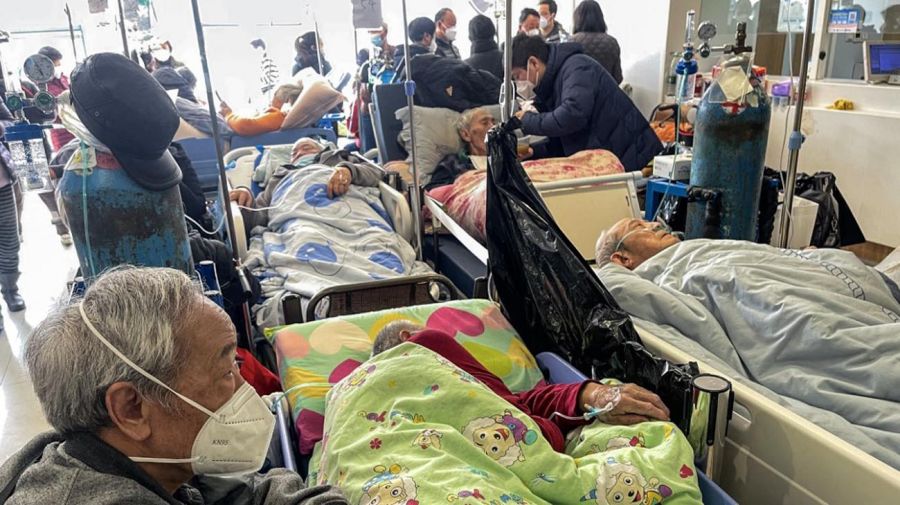 Hospitales de Shanghai con gente afectada por el metaneumovirus humano