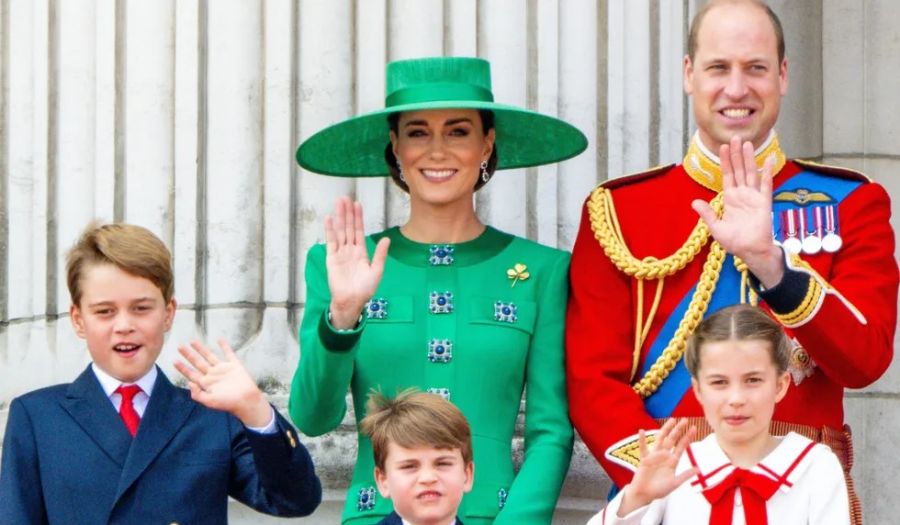 Kate Middleton y sus hijos