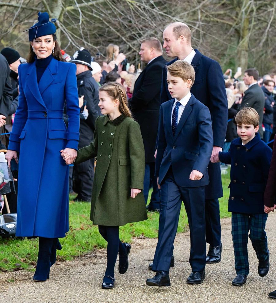 Kate Middleton y sus hijos