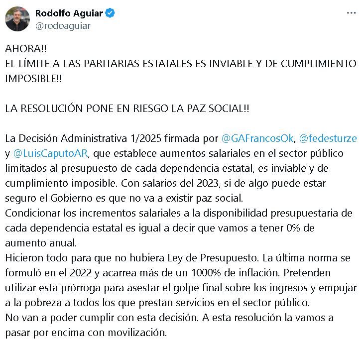 Tuit Rodolfo Aguiar