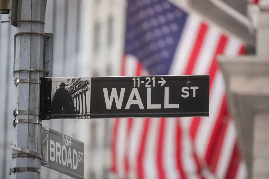 Wall Street, New York.