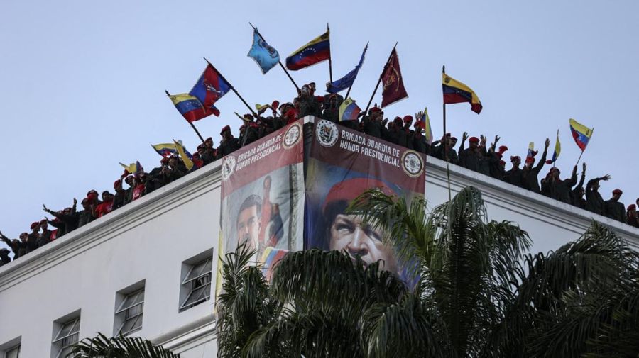 Caracas previo a la nueva asunción presidencial