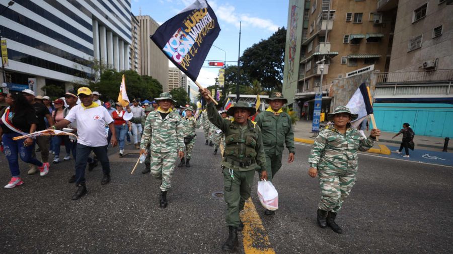 Caracas previo a la nueva asunción presidencial