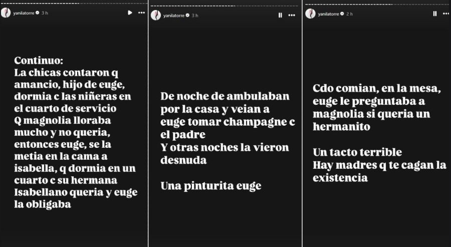 Declaraciones de las hijas de Wanda Nara contra la China Suarez