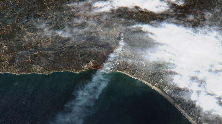 Incendios en Los Ángeles, California, el 8 de enero de 2025 20250108