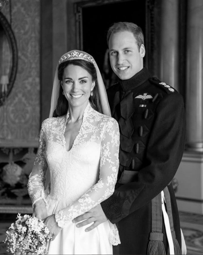 Kate Middleton y el principe Guillermo