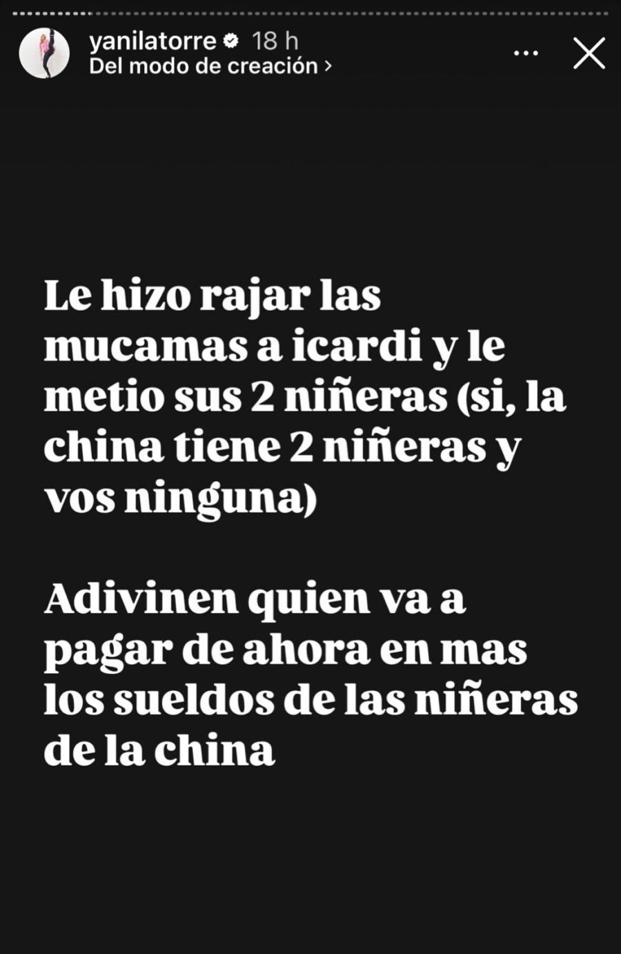 Las historias de Yanina Latorre contra la China Suárez