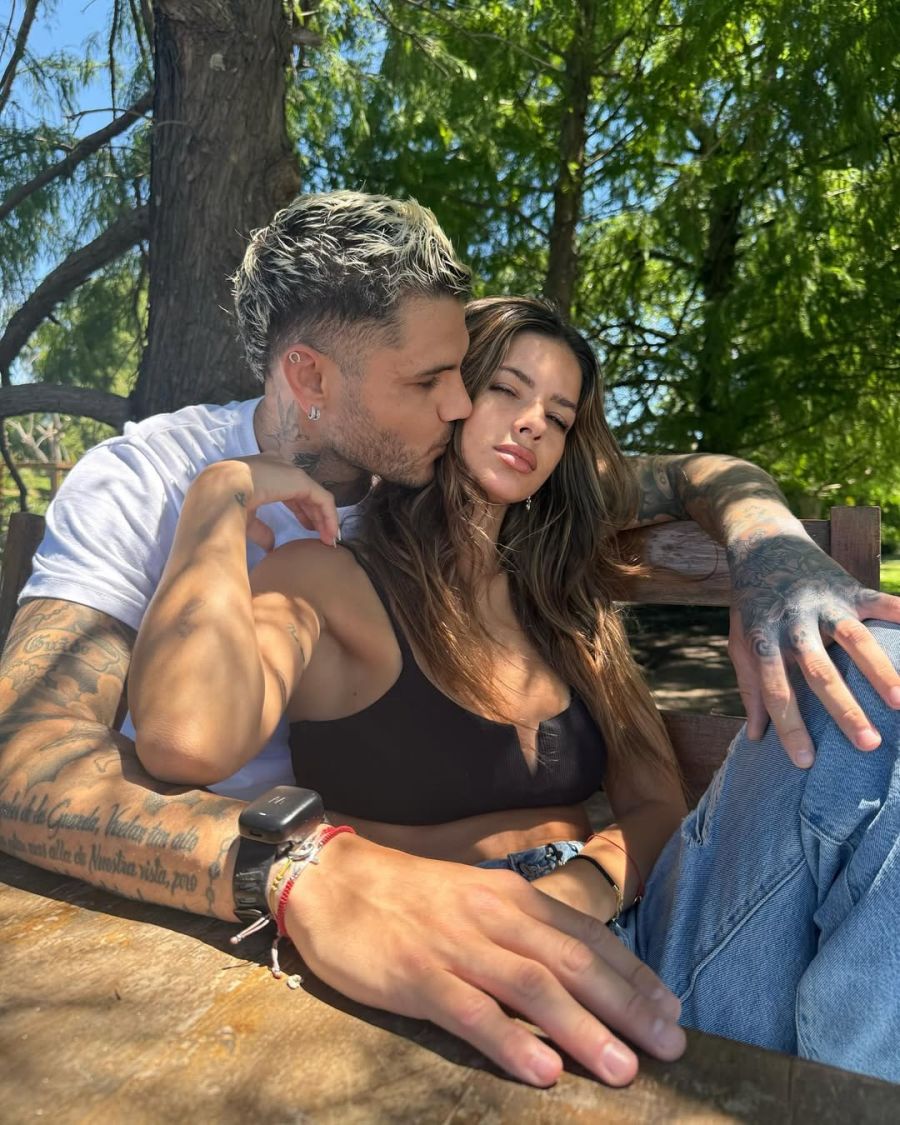 Las primeras fotos de la China Suárez con Mauro Icardi 