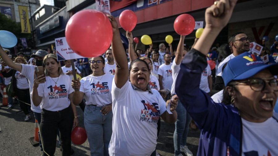 Venezuela vive horas de extrema tensión.