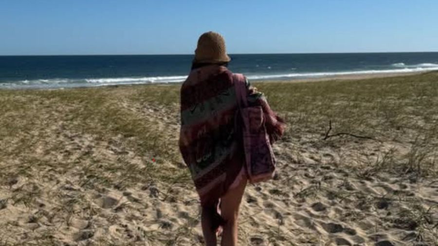 Las vacaciones de Lali Espósito en la playa 