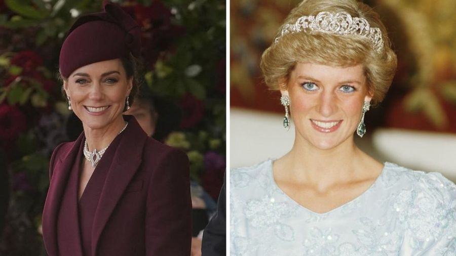 Kate Middleton y Lady Di