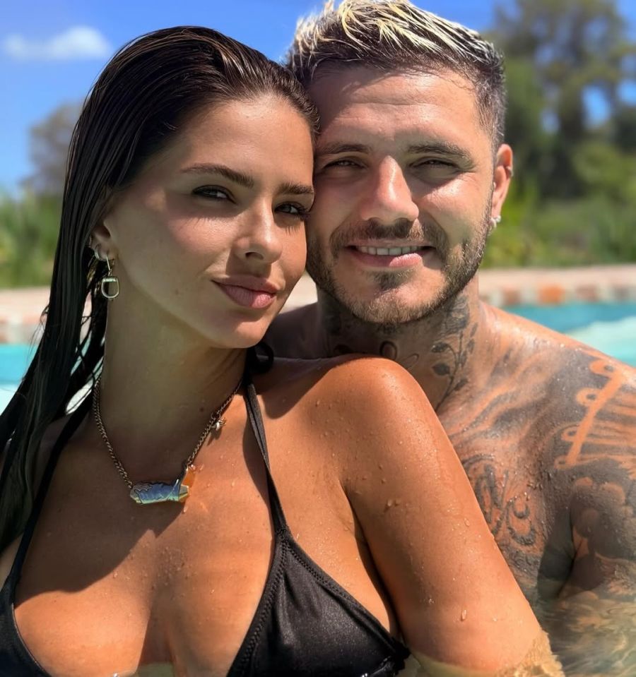 La China Suárez y Mauro Icardi