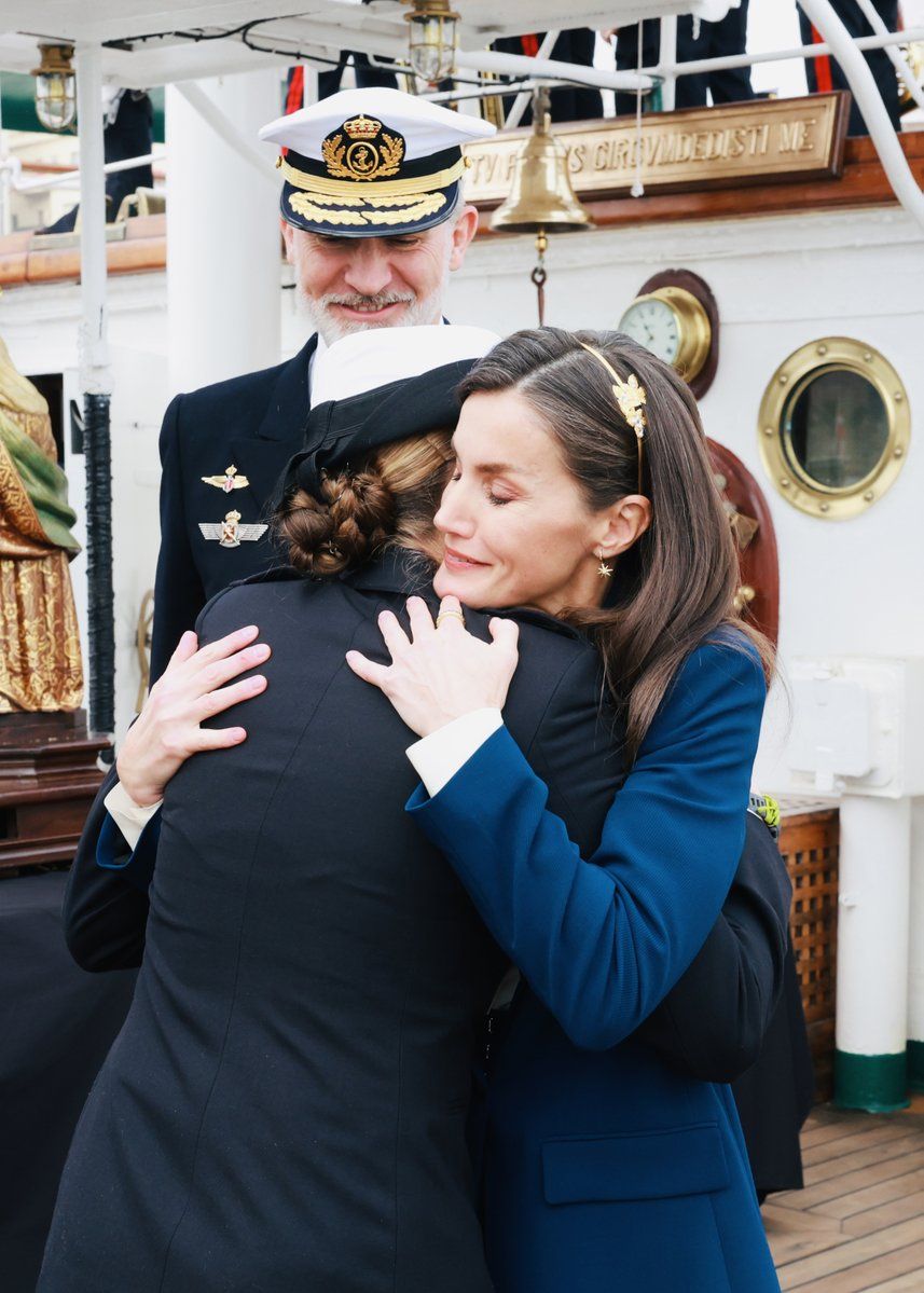 Princesa Leonor y Felipe VI