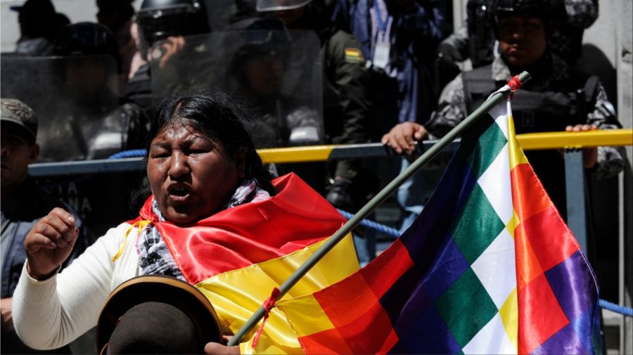 Protesta de cuatro días en Bolivia contra Luis Arce 20250113