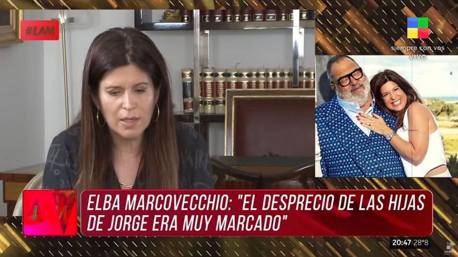 Elba Marcovecchio contra las hijas de Jorge Lanata