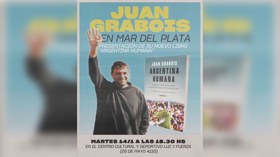 Juan Grabois presenta su nuevo libro 