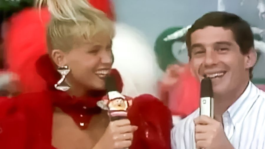 Xuxa y Airton Senna